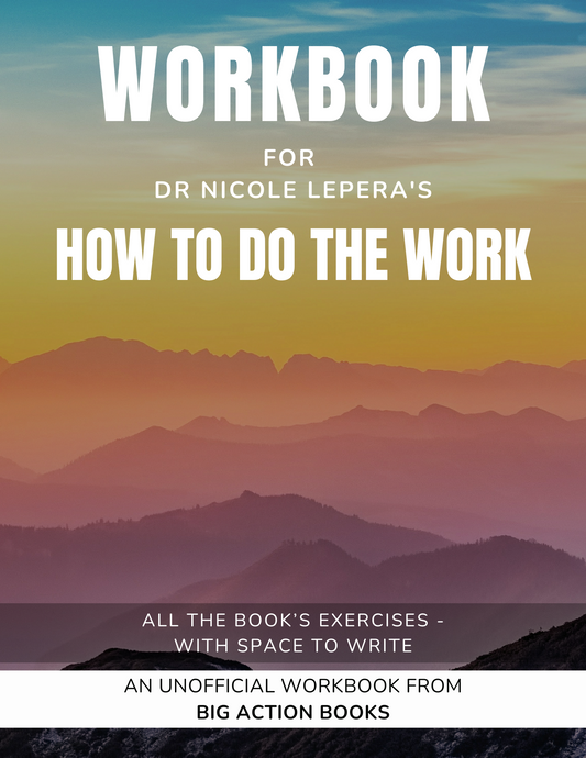 Workbook for How To Do The Work by Nicole LePera